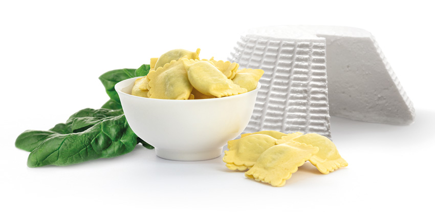 Ravioli Ricotta e Spinaci